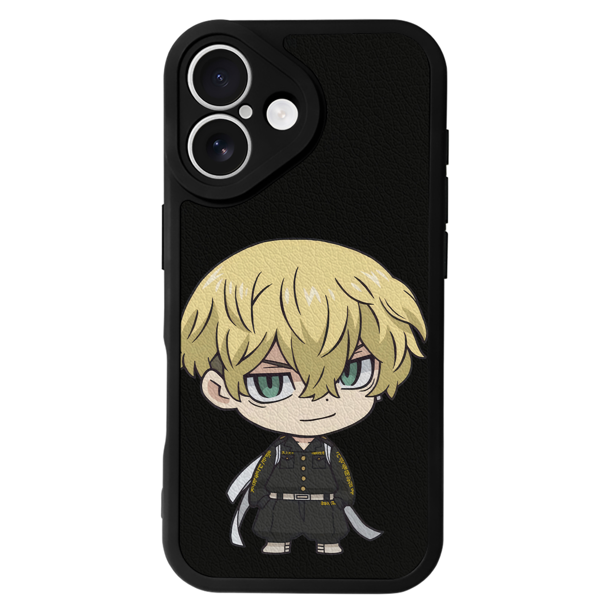 （画像用） 東京リベンジャーズ Tokyo Revengers 【iPhone 16シリーズ対応】シリコンスマホケース（レザー調） 材質：シリコン